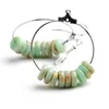 Dangle Earrings Natural Emperer Stone Handmade Fashion drop earring for women girls Jewelry Gift 2024デザイン