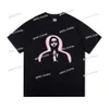 Designer FEAR of Men T Shirt Pink Sp5der 555555 Mans Women kith Stampa schiumosa di qualità Spider Web Pattern Tshirt Fashion ESS Y2k Top Essentialsweatshirts 444