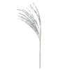 Fleurs décoratives faciles à utiliser, accessoires pour arbre de Noël, brindilles à paillettes, branches d'ornements pour créer un affichage éblouissant, 20 g, poids 55 cm de longueur.