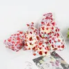 Gift Wrap 20pcs Heart Organza Bags Drawstring Jewellery Pouches Candy Cosmetic Packaging Bag Wedding Christmas Party Decor Supplies