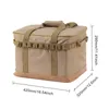 Storage Bags Camping Bag Tactical Utility Tote Large Capacity Cooker 3 Layer Multifunction For Outdoor BBQ