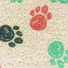 PVC Spinneret Color Impring Pet Mat Cat Cat Mat à litière Mat de sol tapis de porte de porte de porte