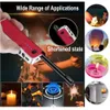 New Plasma Arc Windproof Metal Flameless Lighting USB Charging Household Kitchen Gas Stove Outdoor Camp Barbecue Ignition Tool