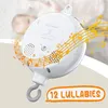 Миски Crib Mobile Motor Baby Music Box Spinner с 3 режимами объема регулируемые 12 колыбель Auto-Off через 30 минут