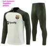 2024 25 giocatore versione Chandal Barcelona Tracksuit Soccer Allenamento di calcio 23 24 25 Camisetas De Football Tracksuits Lewandowski Men and Kids Kit Barca Set Pedri Gavi