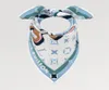 Nieuwe 24 Fashion Designer Silk voor dames sjaal kleine vierkanten sjaal sjaal hoogwaardige tulbanden hoofd merk sjaals hoofdband mannen 90x90cm band