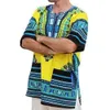 Raanpahmuangs Nouveau produit Dashiki Hiji Vêtements Chemise pour hommes à manches courtes {catégorie}