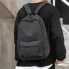Mochila masculina de lona mochila fashion tendência júnior estudante médio lazer