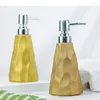 Liquid Soap Dispenser 1pc Nordic Ceramic Shampoo Shower Gel Dispensing Bottle Household Bathroom Accessories Pump