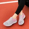 Zapatos informales Para Mujer, Zapatillas planas con cordones De malla ligeras y transpirables, Zapatillas De Deporte Para Mujer 2024