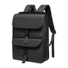 Рюкзак EURCOOL, модный мужской рюкзак для ноутбука, водонепроницаемая дорожная винтажная повседневная сумка для колледжа, подростков, женская черная школьная сумка