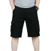 Shorts pour hommes été hommes armée Cargo travail décontracté poche de lavage court mode Joggers ensemble pantalon militaire grande taille 29-46