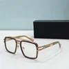 New Fashion Men Pilot Pilot Classic Pansical Glasses 6033 Germany Design Style Avant-Garde Highting Lens Eyewear