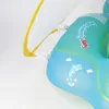Aufblasbarer aufblasbarer Baby-Schwimmring mit abnehmbarem Sonnendach, schwimmender Schwimmbecken-Schwimmtrainer, PVC, umweltfreundlich, 240323