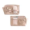 Storage Bags Simple Cosmetic Bag Cable Earphone Wire Organizer Case Portable Data Headset Travel Business