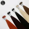 エクステンションフェアリーレミーヘア0.5g/ストランド12/14インチリアルレミーナノリングチップヒューマンヘアエクステンション絹のようなストレートマイクロビーズ髪