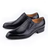 Scarpe casual Mocassini slip-on larghi in pelle da uomo Scarpe da uomo fatte a mano Design di alta qualità da uomo di lusso per