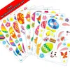 Stickers muraux X8 Pâques dessin animé enfants poussin autocollant fenêtre décor à la maison pour chambre de bébé