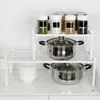 Armoire de rangement de cuisine multifonction, égouttoir à vaisselle en couches, plaque de vidange en fer, accessoires d'étagère