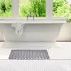 Maty do kąpieli premium tpe mata na czyste powierzchnie łazienka bez poślizgu z otworami drenażowymi mocne kubki ssące prysznic dom