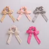 Accessoires pour cheveux, 10 pièces/lot, chouchous en coton pour femmes et filles, bandes élastiques pour filles, porte-queue de cheval