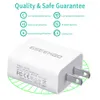 Chargeurs Nouveauté Eseekgo Qc-06 Set 1Xusb-A Qc3.0 Adaptateur de voyage avec 1M de données EU / US rapide dans la boîte de vente au détail Drop Delivery Electronics Ba Dhpgv