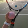 6Pcs Pack Pink Tennis Balls WearResistant Elastic Training 66mm Ladies Beginners Practice Ball for 240329