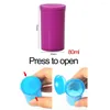 Storage Bottles 50pcs Moisture Top Bottle 80ml Proof Squeeze Case Box Stash Jar Spice Container Travel Smoking Accessories