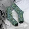 Men's Socks Forest Green Paisley Babylon Water Drop Male Mens Women Winter Stockings Polyester