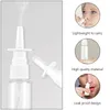 Storage Bottles 10 Pcs Thicken Rhinitis Spray Bottle Travel Clear Plastic Containers Nose Sprayer Makeup Toner