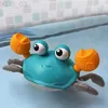 Animaux électriques/RC dansant les bébés crabes Crling crabes d'évasion interactifs marchant avec de la musique évitent automatiquement les obstacles jouets électroniques YQ240402