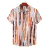 Chemises décontractées pour hommes T-shirt de luxe T-shirts Homme Mode Vêtements Blouses Social Hawaiian Coton Haute Qualité Polo à manches courtes