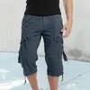 Мужские шорты брюки-карго свободного покроя мужские уличные брюки на молнии для женщин весна и лето однотонные спортивные штаны для отдыха