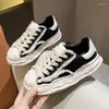 Casual schoenen Sneakers Dames Designer Platform Canvas Comfortabel Retro Oplossen Platte Tenis Feminino Zapatillas Mujer