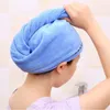 Mikrofibra Szybkie suche włosy Suszenie włosów Turban Wrap Hap Spa Kąpiel