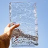 Vazen Nordic Gletsjer Bloemenvaas Transparant Hydrocultuur Glas Luxe Helder Voor Tafel Centerpieces Bruiloft Woonkamer Decor