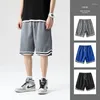 Männer Shorts 2024 Sommer Schnell Trocknende Sport Trendy Und Modische Laufen Fitness Dünne Eis Seide Atmungsaktive Mesh Hosen 5XL