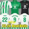 Real Betis Camiseta Primera EquipAcion 23 24 Hållbarhet Joaquin Iglesias Portero Multi de Futbol 2023 24 Real Betis Soccer Jerseys Football Shirt Men Kids S-XXL