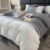 Conjuntos de cama Queen Size Lavado Algodão 4pcs Designer Bed Sheets Set Comfort Define Fronha