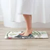 Carpets Panda Mother With Baby And Entrance Door Mat Bath Rug Side Water Nature Sand Sun White Summer Vacation Sink