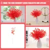 Decorative Flowers Artificial Bead Flower Fresh Acrylic Table Centerpieces Bulk Fake Decor Wedding