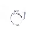 Tianyu Gems 925 Silber Solitärringe Krappenfassung 2ct1ct05ct Diamant Ehering für Frauen Fingerring Schmuck 240402