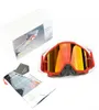 Motocross Goggles Gafas Motorcykelhjälmcykelglasögon ATV Dirt Bike Solglasögon Säkerhetsglasögon med förpackning Red8783298