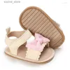 First Walkers First Walkers VALEN SINA Baby Shoes Infant Sandals Leather Rubber Flat Non-slip Soft-Sole Toddler Girl Boy Crib Size 0-18M L240402