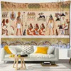 Tapestries Pharaoh Of Egypt Tapestry Wall Hanging Sandy Beach Throw Rug Blanket Camping Tent Travel Mattress Sleeping Pad