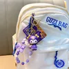 Top Quality New Original Kawaii Kuromi Keychain Bag Pendant Bracelet PVC Doll Toy Key Chain Bag Pendant Cartoon Car Keyring Accessories Gift 260