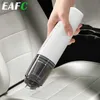 Vacuum Cleaners Car Vacuum Cleaner Mini Car Cleaning Powerful Suction Handheld Vacuum Cleaner Rechargeable for Car and Home Auto Vacuum Cleaner yq240402