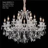 Meerosee Crystal Chandelier Light Luxury K9ペンダントランプフィクスチャーマリアテレサルミンエアホワイエリビングルームホーム照明