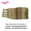 Extensions Straitement Nano Ring Heuv Hair Extension 40g 50g Capsule Kératine Micro Ring Hair Extensions Human Human Natural Fusion Phipide