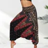 Pantaloni da donna stampati Yoga casual per le donne in estate Pantaloni leggeri con cavallo basso Pantaloni sportivi traspiranti Ropa Mujer